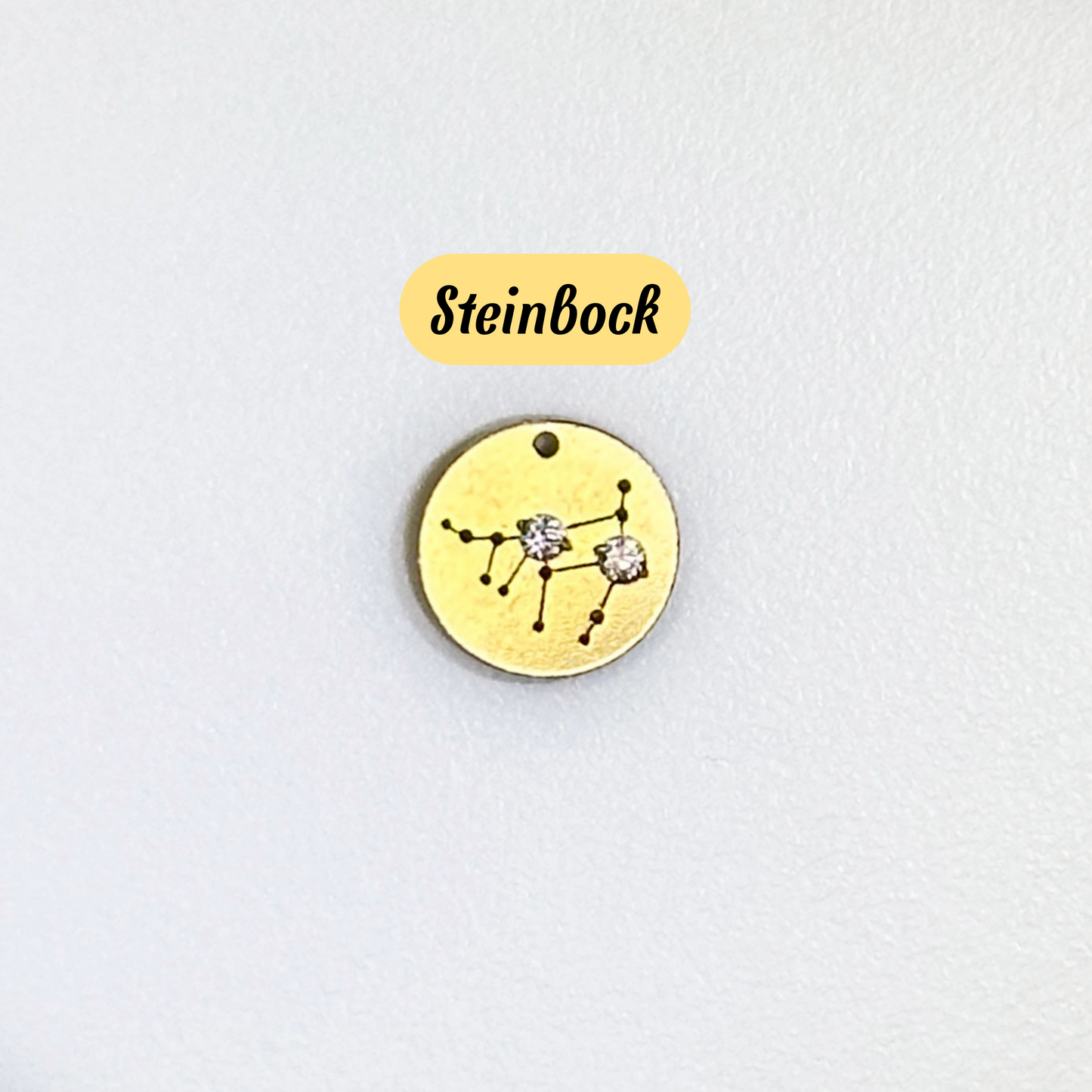Steinbock Anhänger – feiner Zodiac-Schmuck aus Gold-Filled