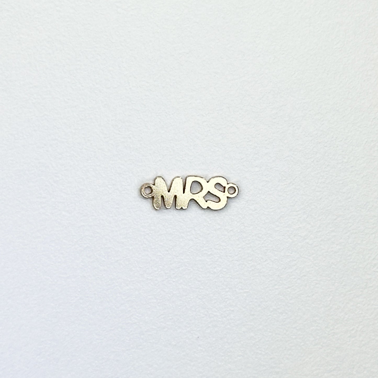 Anhänger „MRS“ aus 14K Gold Filled – eleganter Schmuck für Bräute & frisch Vermählte