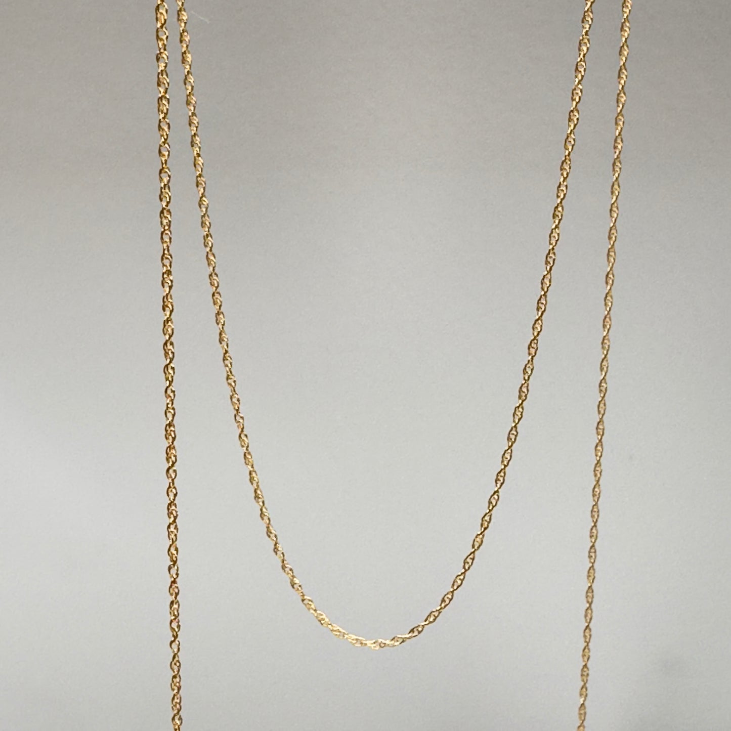 French Rope Kollektion – gedrehtes Kettenmaterial aus 14K Gold Filled mit elegantem Glanz