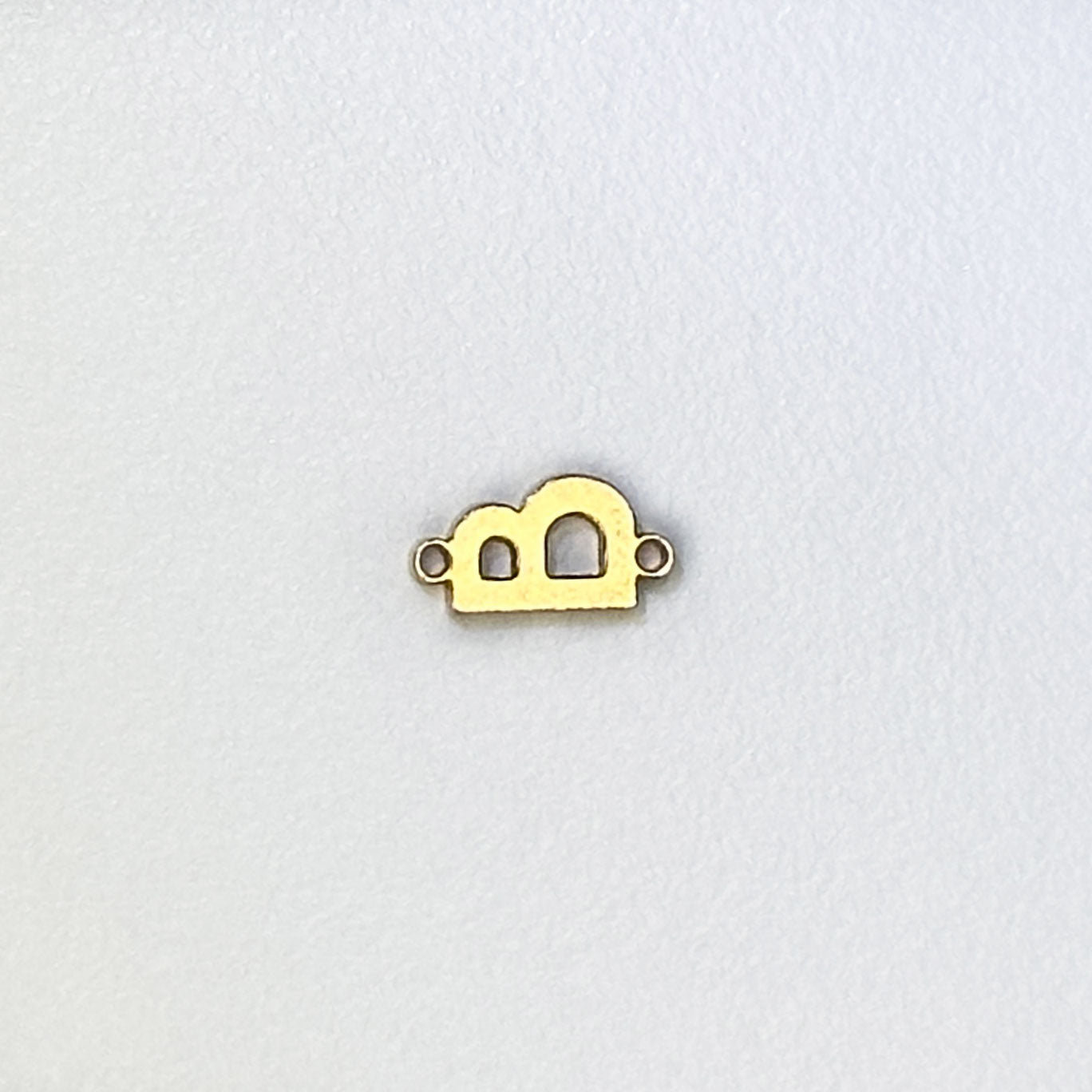 Initialen-Anhänger „B“ aus 14K Gold-Filled – personalisierter Anhänger